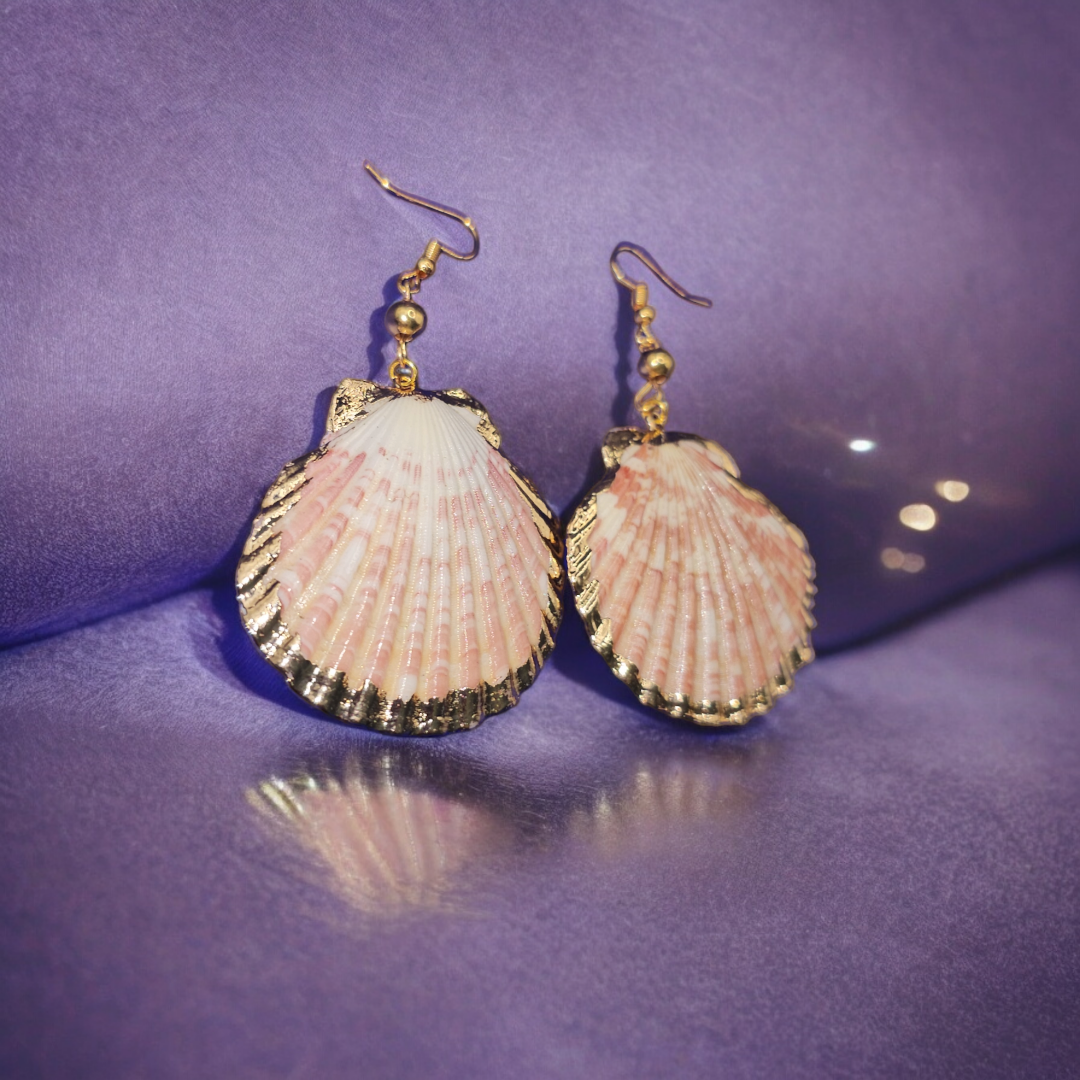 What a Calamity Earrings - Bohemian Shell Jewelry, Beach Holiday Ear Accessories